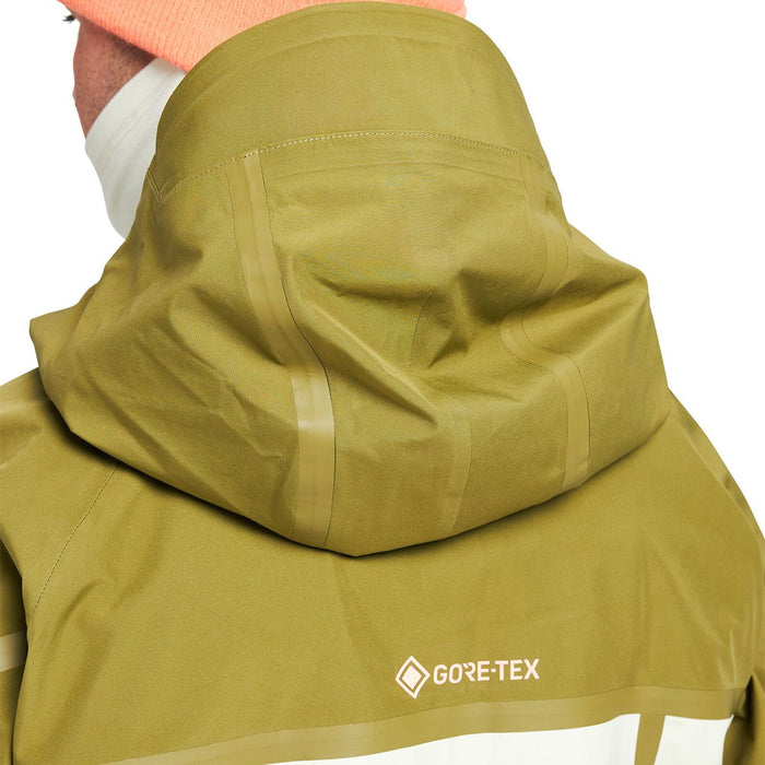 Burton GORE-TEX 3L Breaker Jacket - Men's Martini Olive / Silver Green