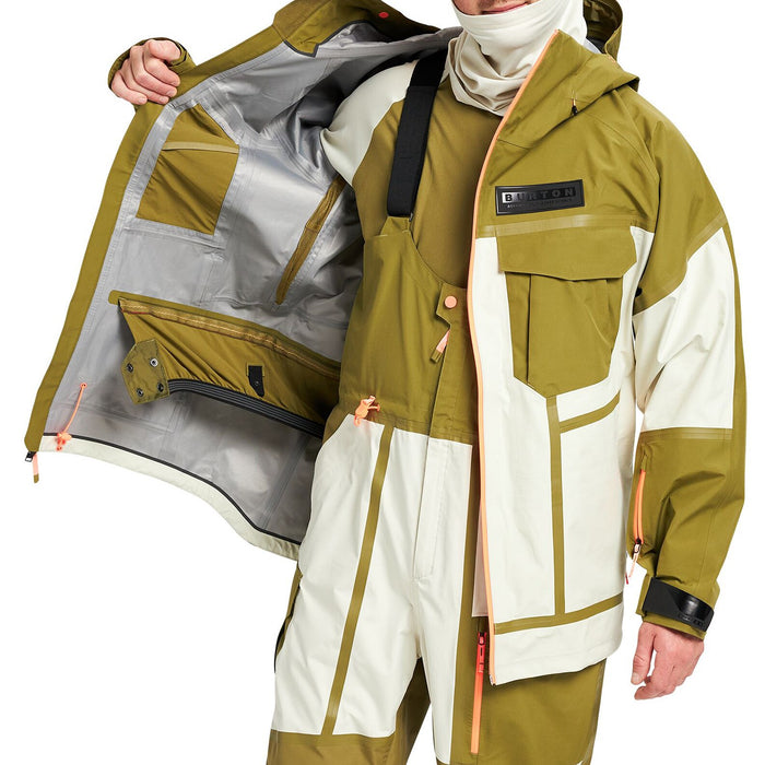 Burton GORE-TEX 3L Breaker Jacket - Men's Martini Olive / Silver Green