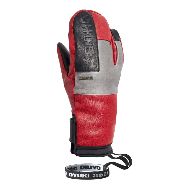 Oyuki Shaka Mitts Haute Red/Anthracite Gray/Black