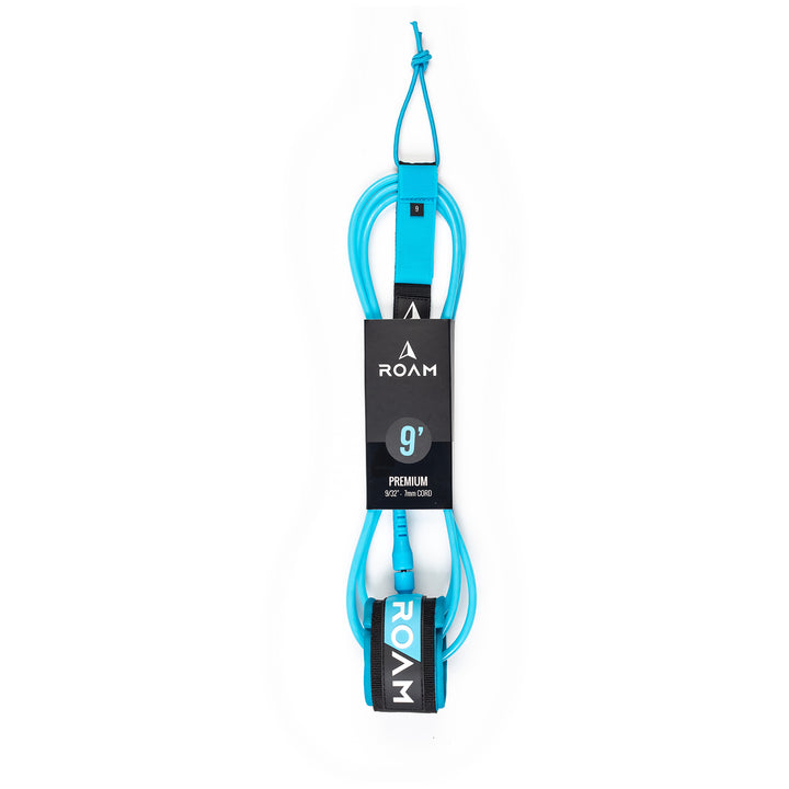 Roam Premium 9' Leash Blue