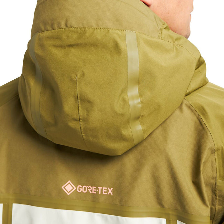 Burton GORE-TEX 2L Breaker Anorak Jacket - Men's Martini Olive / Silver Green