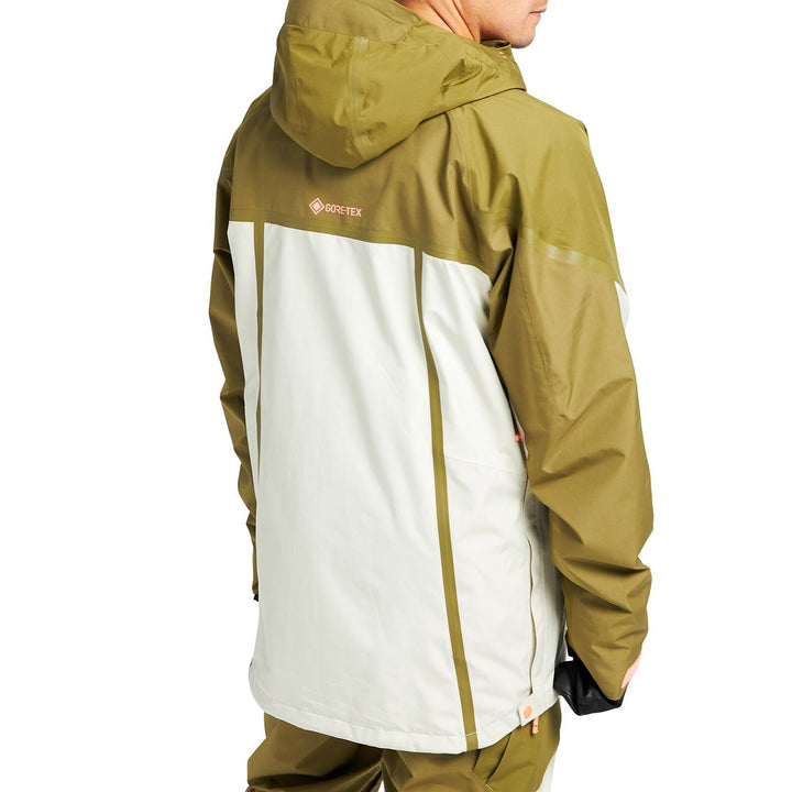 Burton GORE-TEX 2L Breaker Anorak Jacket - Men's Martini Olive / Silver Green