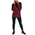 Burton Multipath Grid Fleece Pullover - Women's Mulled Berry Heather / True Black Heather