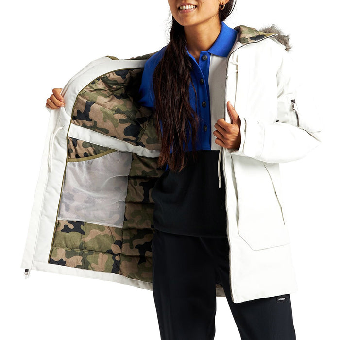 Burton Saxton Parka - Women's Stout White