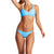 Volcom Simply Solid V-Neck Bikini Top - Women's Coastal Blue