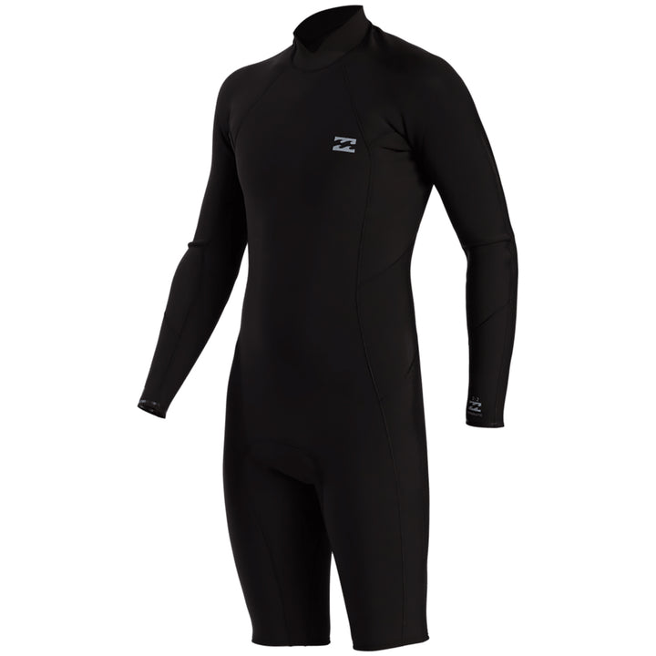Billabong 2/2 Absolute Comp Long Sleeve Back Zip Springsuit Black
