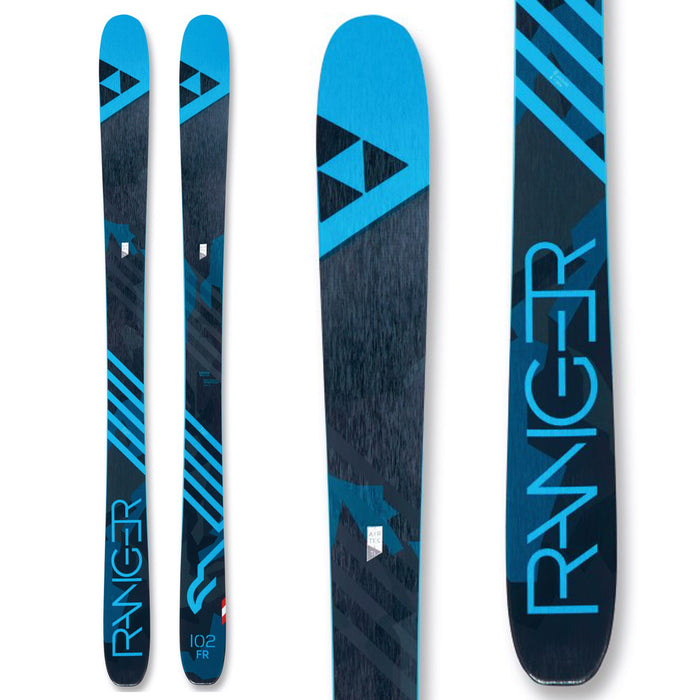 Fischer Ranger 102 Skis + Salomon Warden MNC 13 Demo Bindings 2021