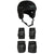 Pro-Tec Full Cut Certified Skateboard Helmet + Knee & Elbow Skateboard Pad Set
