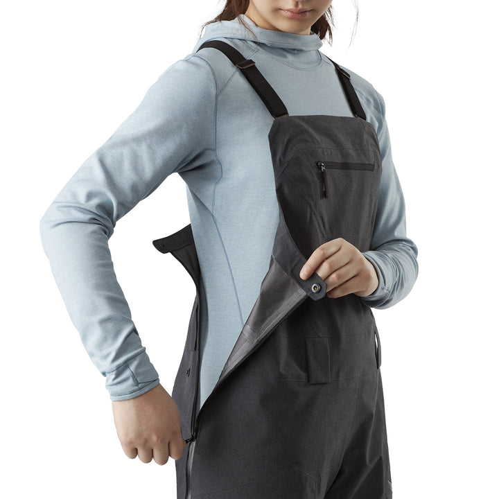 Arc'teryx Incendia Bibs - Women's Black Heather
