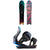 Rossignol XV Sushi LF Light Snowboard + Diva Snowboard Bindings - Women's 2021