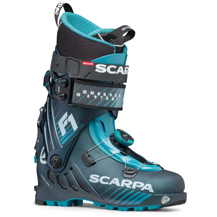 Scarpa F1 Alpine Touring Ski Boots 2023 Anthracite/Ottanio