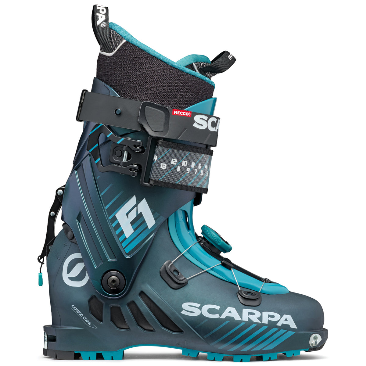 Scarpa F1 Alpine Touring Ski Boots 2023 Anthracite/Ottanio