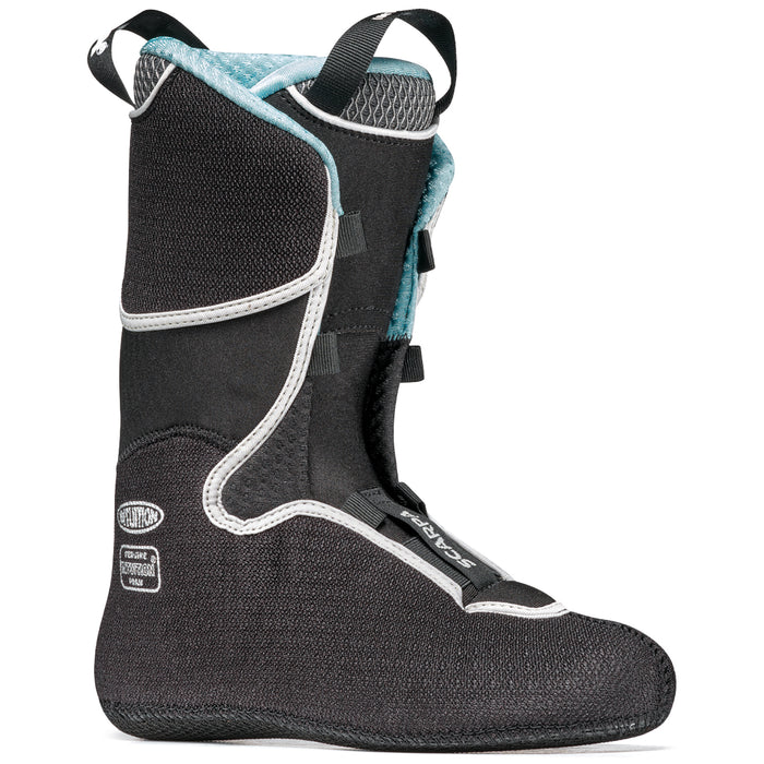 Scarpa F1 Alpine Touring Ski Boots - Women's 2023 Anthracite/Aqua