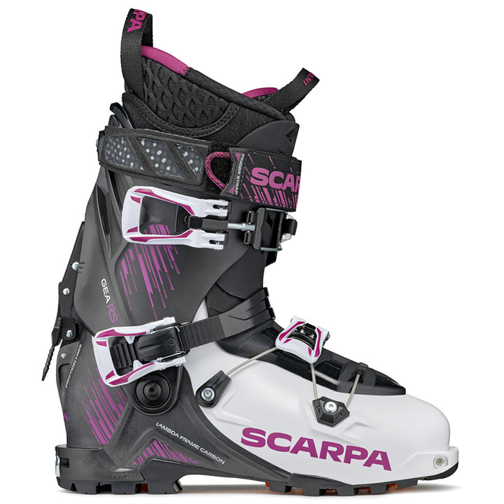 Scarpa Gea RS Alpine Touring Ski Boots - Women's 2023 White/Black/Rouge