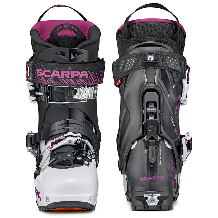 Scarpa Gea RS Alpine Touring Ski Boots - Women's 2023 White/Black/Rouge