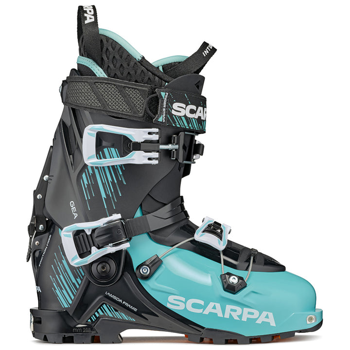 Scarpa Gea Alpine Touring Ski Boots - Women's 2023 Aqua/Black