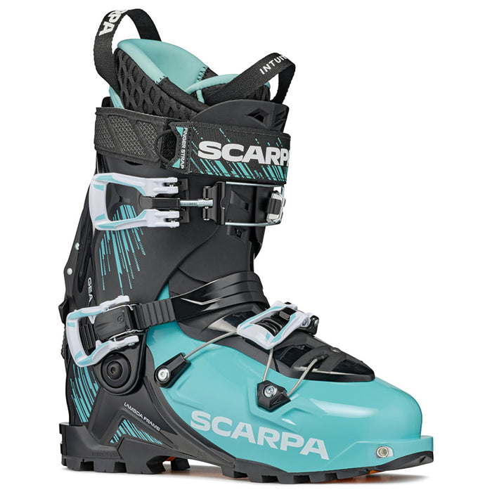 Scarpa Gea Alpine Touring Ski Boots - Women's 2023 Aqua/Black