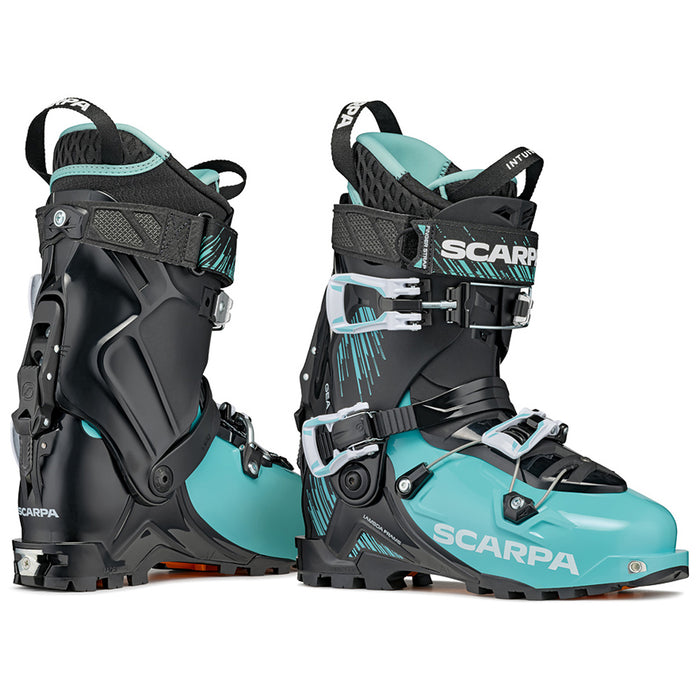 Scarpa Gea Alpine Touring Ski Boots - Women's 2023 Aqua/Black