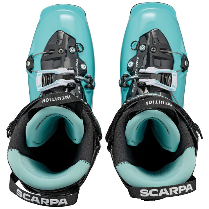 Scarpa Gea Alpine Touring Ski Boots - Women's 2023 Aqua/Black