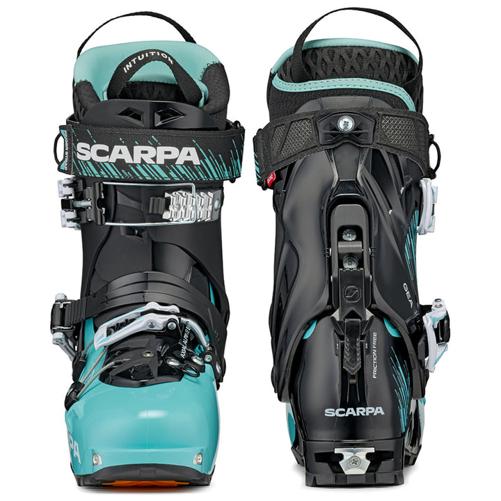 Scarpa Gea Alpine Touring Ski Boots - Women's 2023 Aqua/Black