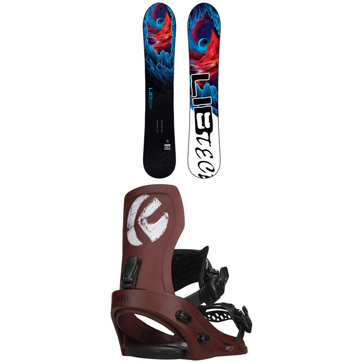 Lib Tech Dynamo C3 Snowboard + Flux XF Snowboard Bindings 2021