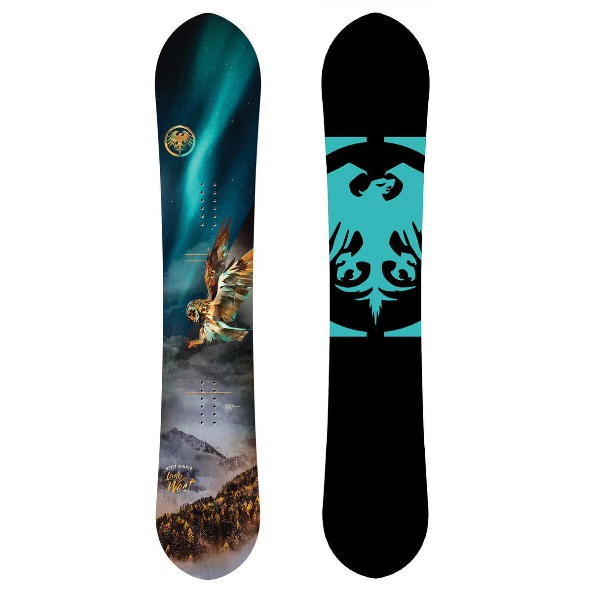 Never Summer Lady West Snowboard - Women's 2022