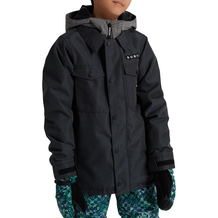 Burton Uproar 2L Jacket - Boys' Black Denim
