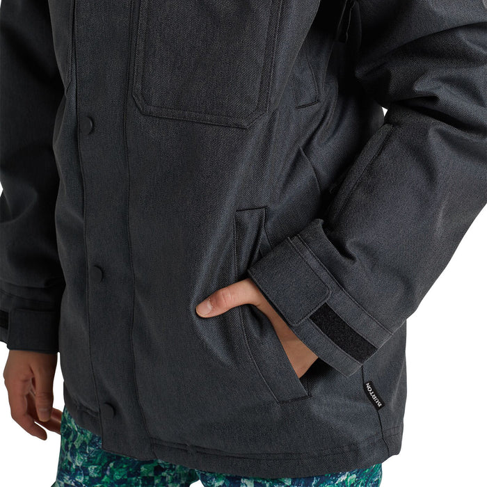 Burton Uproar 2L Jacket - Boys' Black Denim