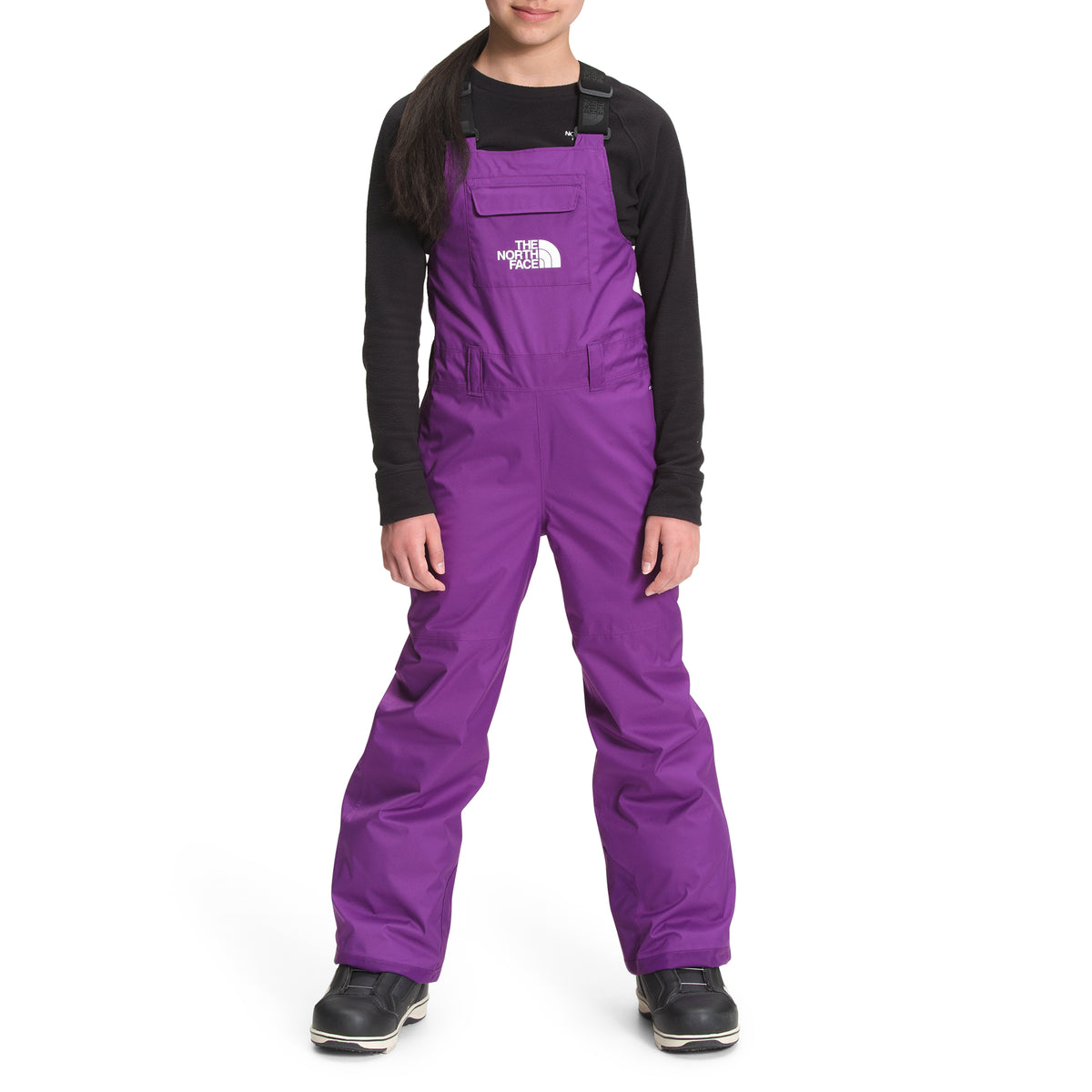 The North Face Freedom Insulated Bibs - Kids' Gravity Purple