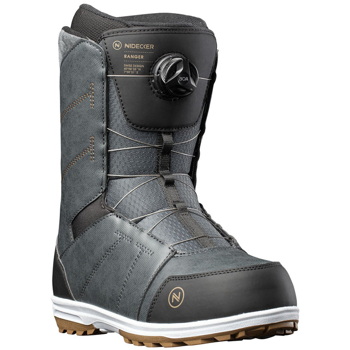 Nidecker Ranger Snowboard Boots 2023 Grey