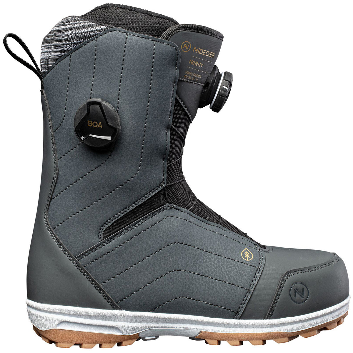 Nidecker Trinity Snowboard Boots - Women's 2022 Grey