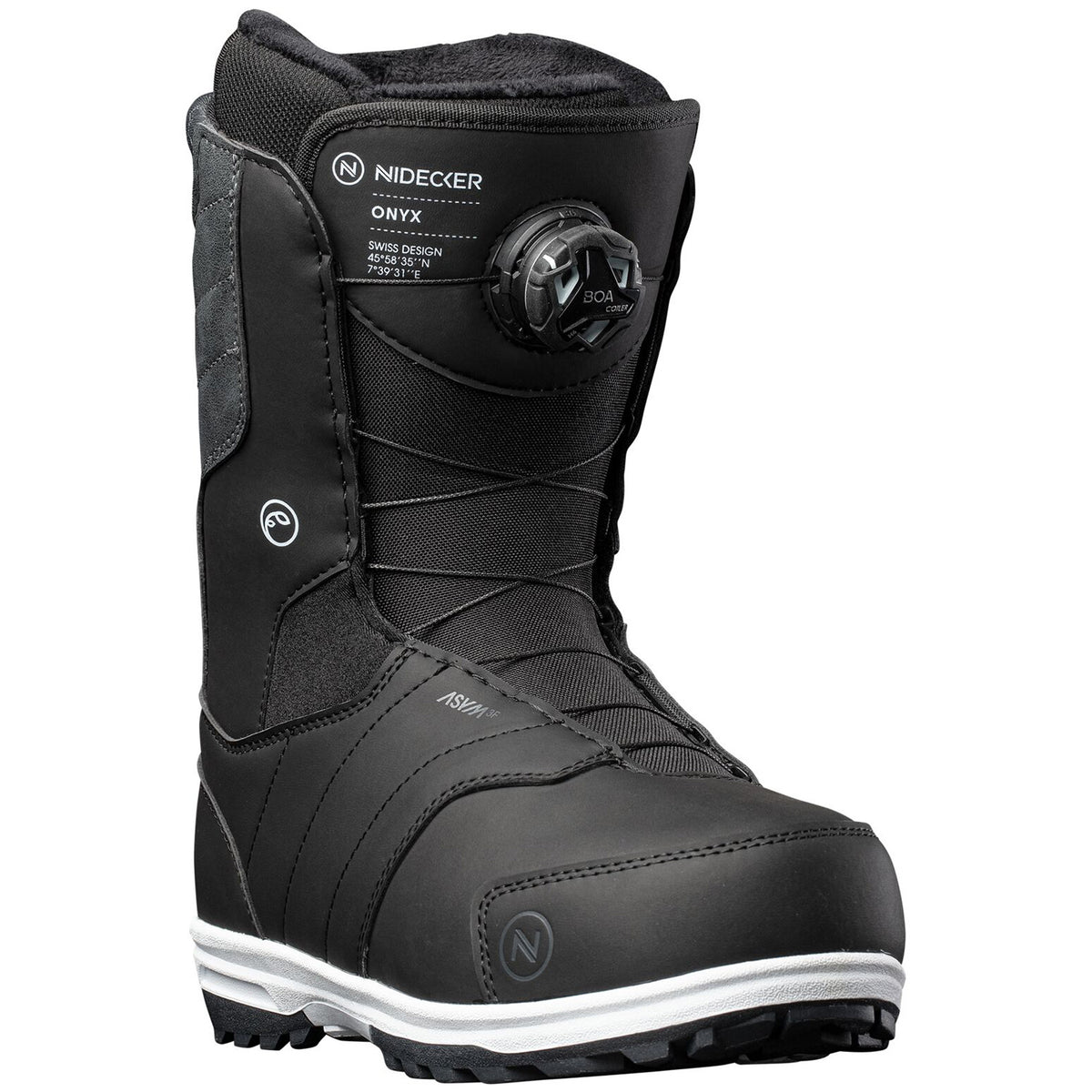 Nidecker Onyx Snowboard Boots - Women's 2022 Black