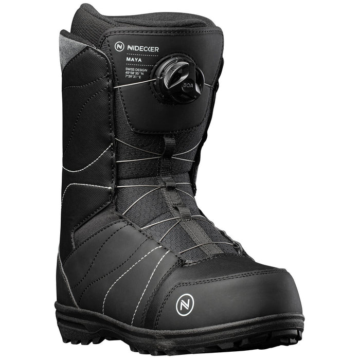 Nidecker Maya Snowboard Boots - Women's 2023 Black
