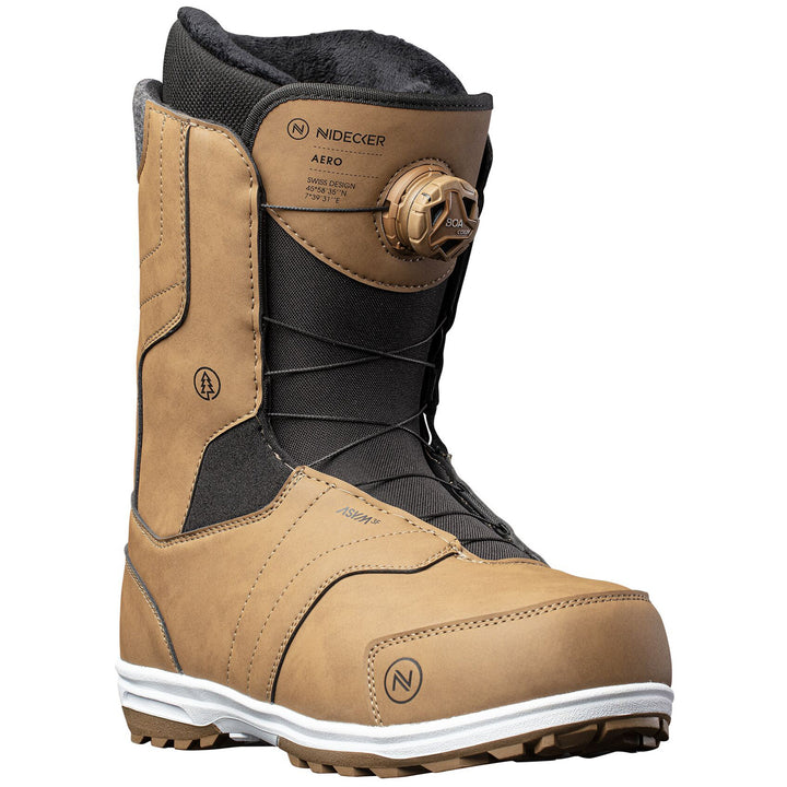 Nidecker Aero Snowboard Boots 2022 Brown