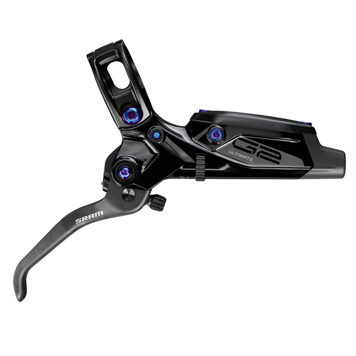 SRAM G2 Ultimate Disc Brake Rainbow Hardware, Gloss Black