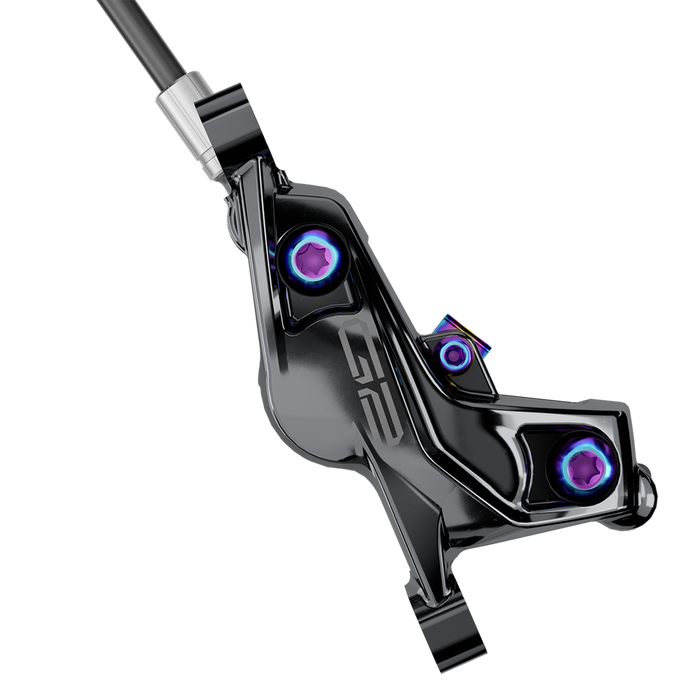 SRAM G2 Ultimate Disc Brake Rainbow Hardware, Gloss Black