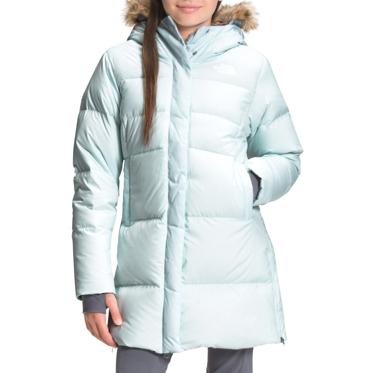 The North Face Dealio Fitted Parka - Girls' Ice Blue
