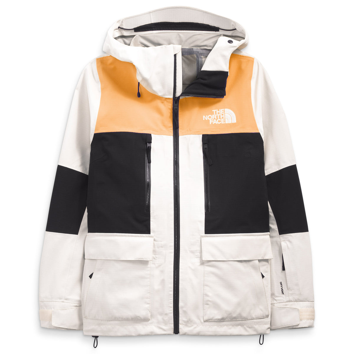 The North Face Dragline Jacket - Women's Gardenia White/Chamois Orange/TNF Black