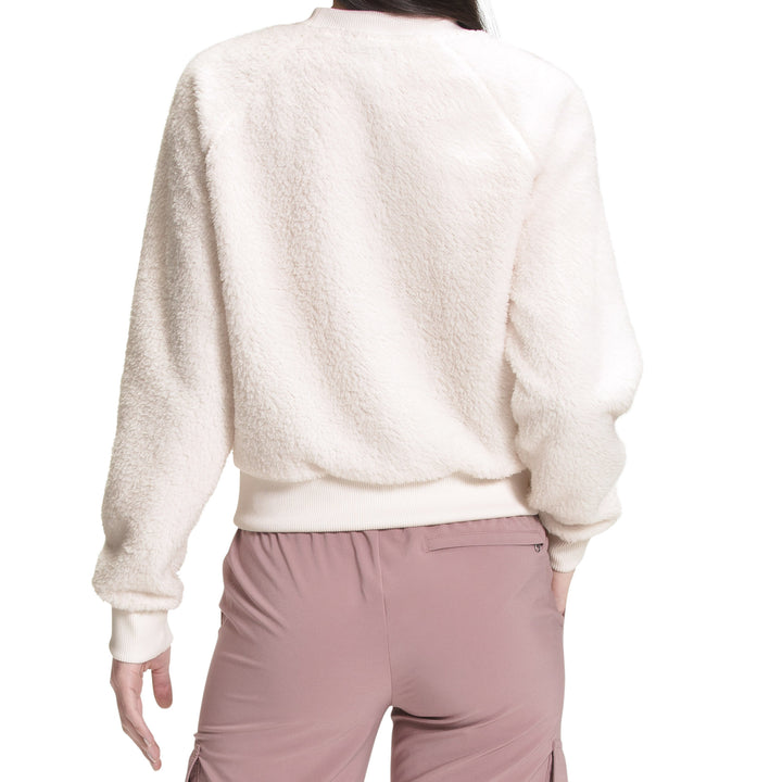 The North Face Dunraven Sherpa Crew - Women's Gardenia White