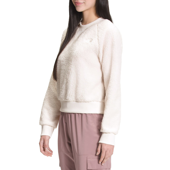 The North Face Dunraven Sherpa Crew - Women's Gardenia White