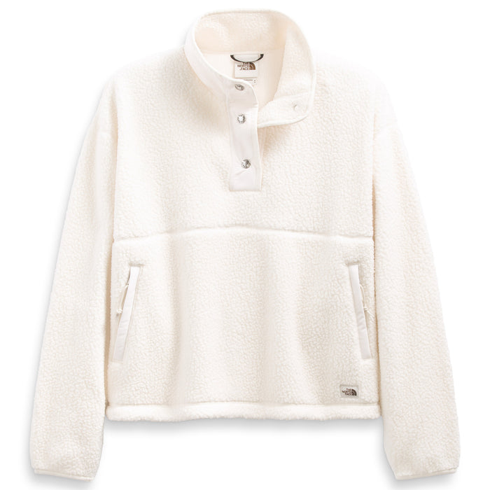 The North Face Cragmont 1/4 Snap Fleece - Women's Gardenia White