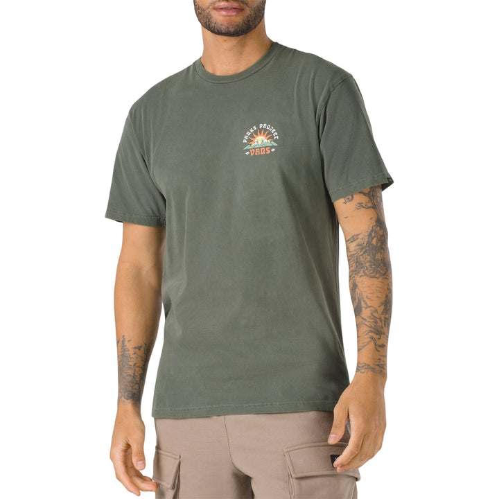 Vans x Parks Project Was Here T-Shirt - Men's Grape Leaf