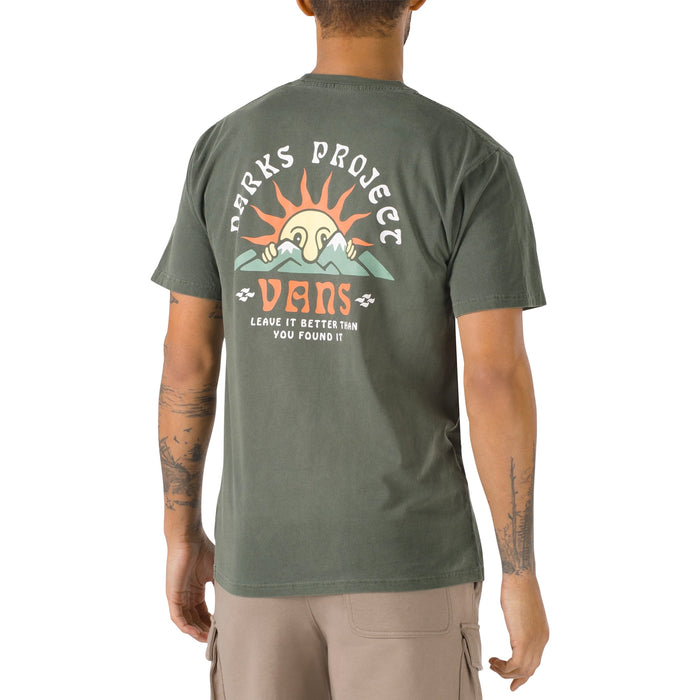 Vans x Parks Project Was Here T-Shirt - Men's Grape Leaf
