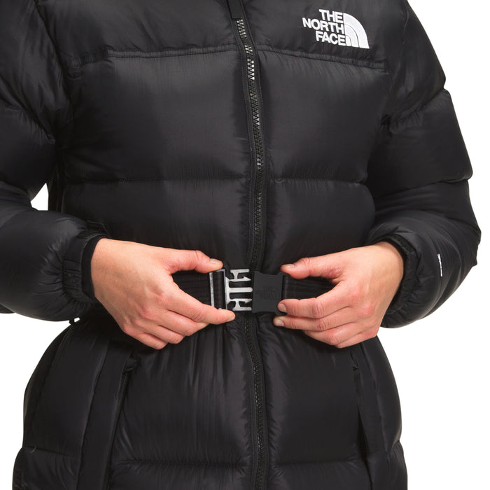 The North Face Nuptse Belted Long Parka - Women's TNF Black