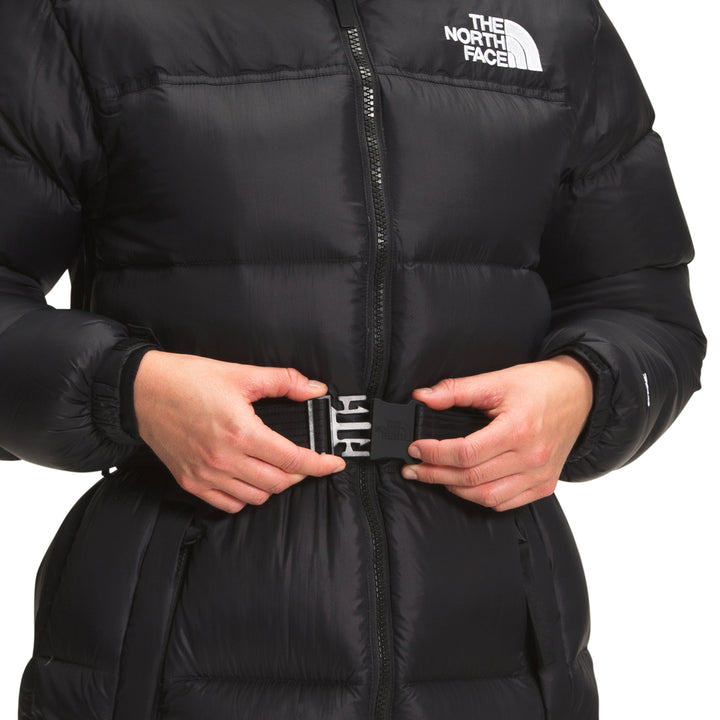 The North Face Nuptse Belted Long Parka - Women's TNF Black