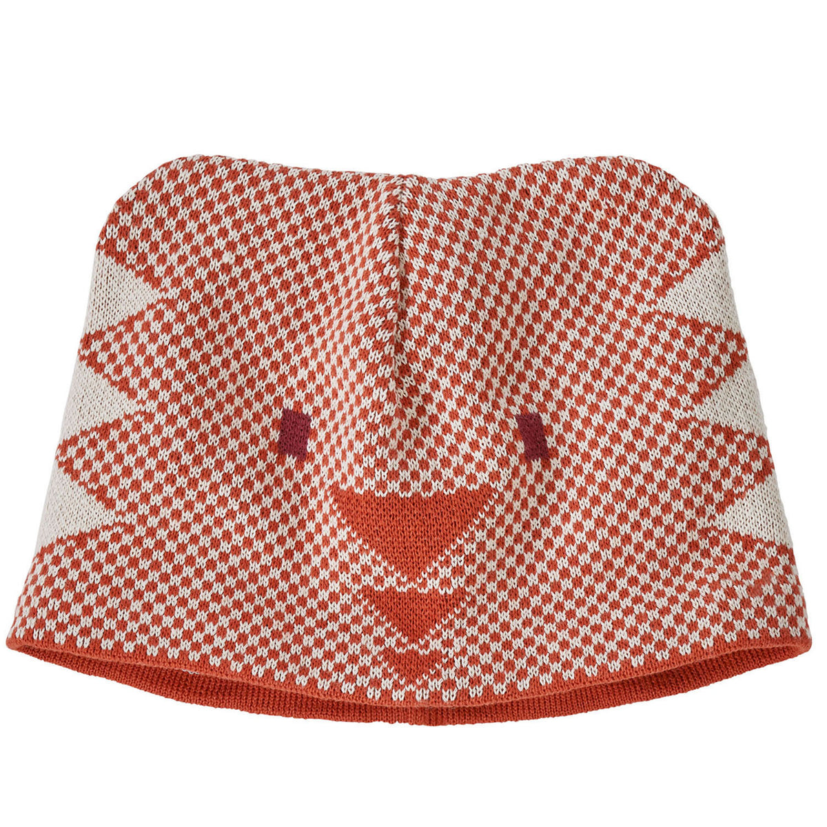 Patagonia Animal Friends Beanie - Toddlers' Beanie Bear: Sandhill Rust