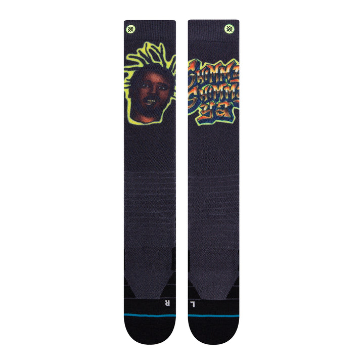 Stance Raw Snow Socks Black