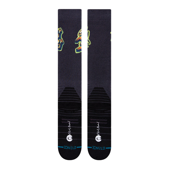 Stance Raw Snow Socks Black