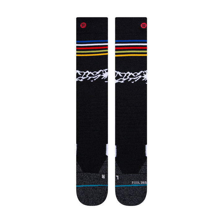 Stance Fish Tail Snow Socks Black