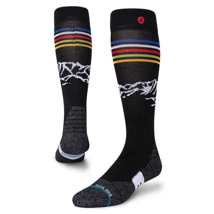 Stance Fish Tail Snow Socks Black